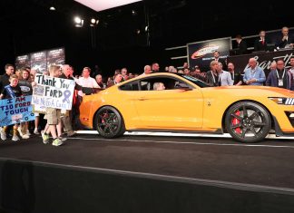 2020 Ford Mustang Shelby GT500 Nets $1.1 Million Winning Bid at Barrett-Jackson